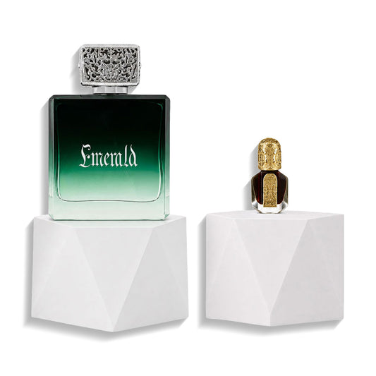 مجموعة عطر الحبايب - عطر اميرالد و عود جنيد