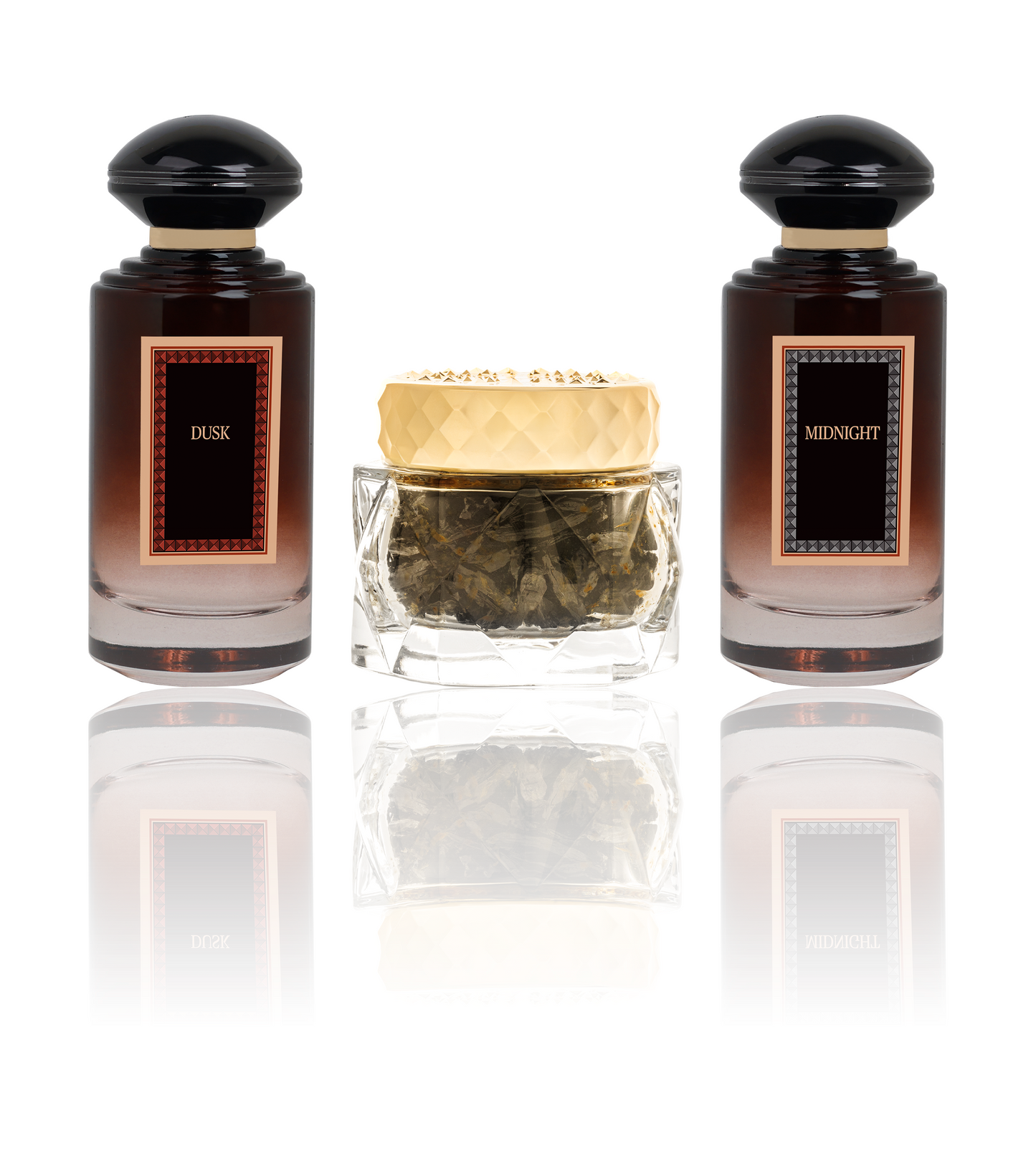 Onyx Collection - For him and her - Perfume Spray Collection - 100 ML & 60 Gram - Junaid Perfumes - Oman